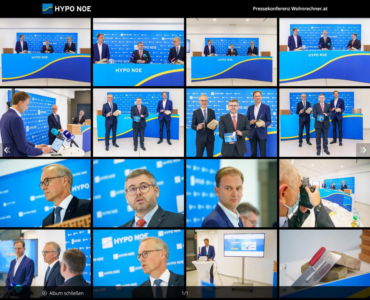 Mockup der Website hyponoe.at