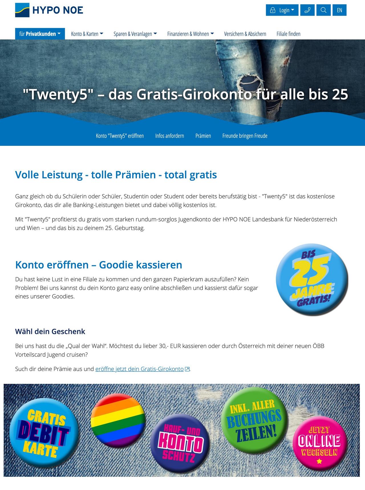 Mockup der Website hyponoe.at