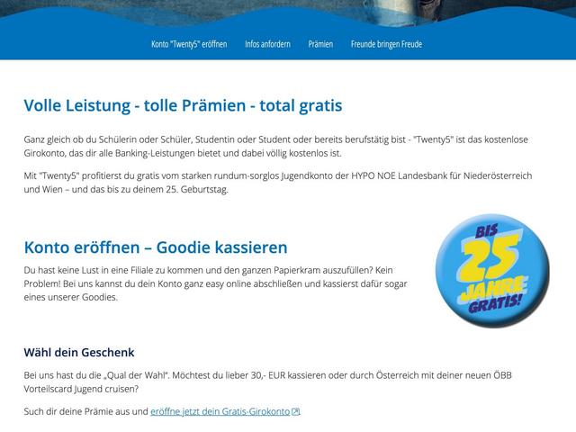 Mockup der Website hyponoe.at