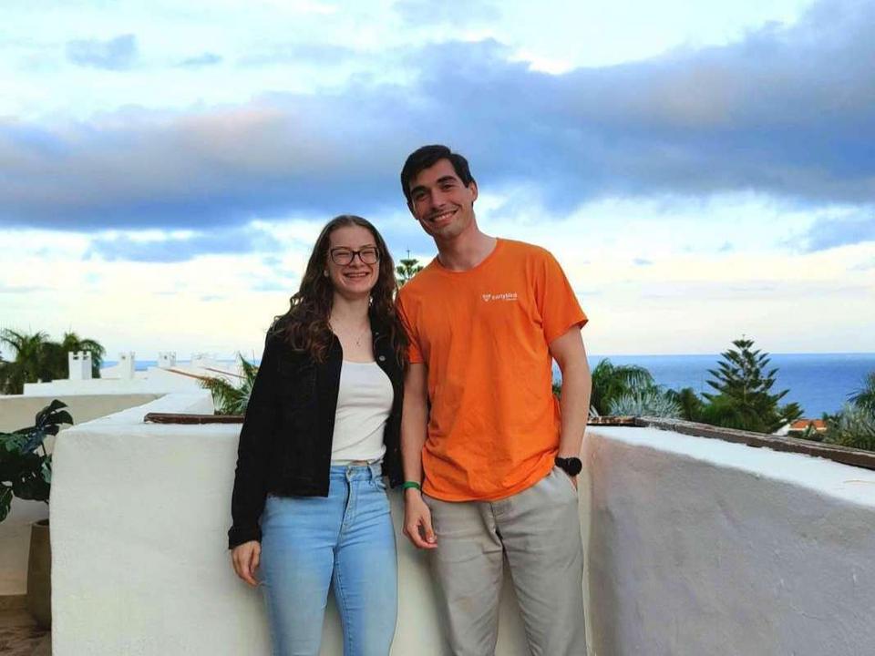 Nico und Alex vom Earlybirdteam beim TYPO3 Surfcamp